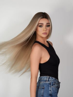 FINLEY (LACE FRONT), 22", M, 200%